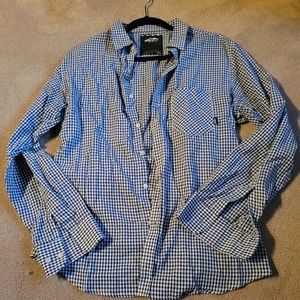 vans ls button down shirt.  mens xl